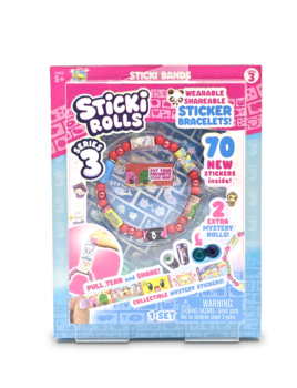 STICKI ROLLS Rokassprādze ar aksesuāriem un uzlīmēm (SR1023)