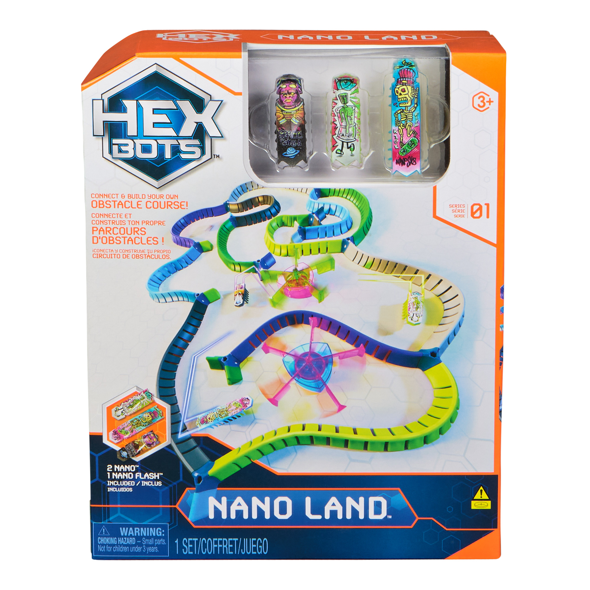 HEX BOTS игровой набор Nano Land (6071527)