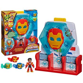 AVENGERS IRON MAN AND HIS AWESOME FRIENDS Игровой набор Зал Брони (G1261)