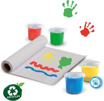 SES ECO pirkstu krāsu komplekts ar priekšautu (24924S)