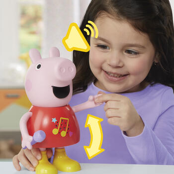 PEPPA PIG интерактивная игрушка Говорящая и Поющая Пеппа (на английском языке) (G0518)
