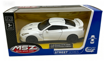MSZ металлическая модель Nissan GT-R (R35), масштаб 1:42 (67337M)
