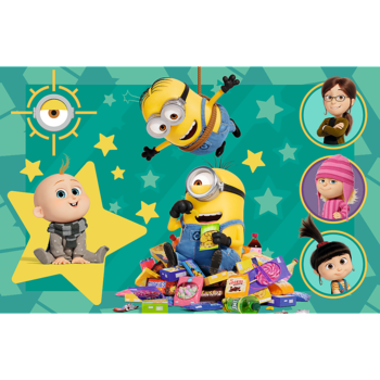 TREFL MINIONS Puzle mini, 54 gab. (54210T)