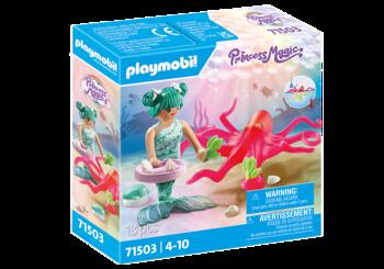 PLAYMOBIL MERMAIDS Mermaid with Colour-Changing Octopus 71503 (71503P)