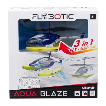 FLYBOTIC Radio vadāms Helikopters Aqua Blaze, 22 cm (84795)