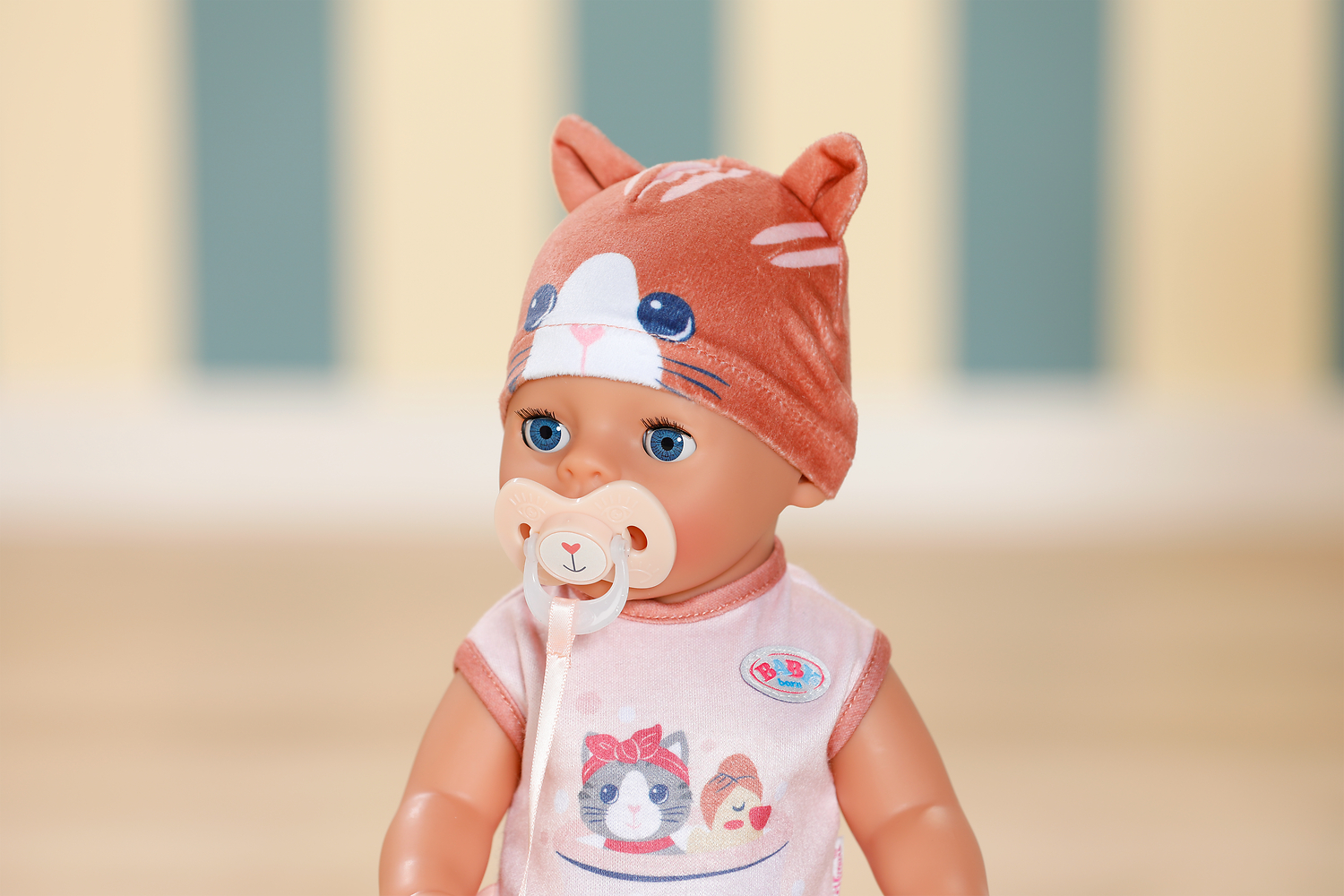 BABY BORN кукла Lena в костюме с кошачьим принтом, 36 cm (839560)