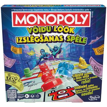 MONOPOLY Galda spēle Knockout (igauņu un latviešu valodā) (F8995EL)