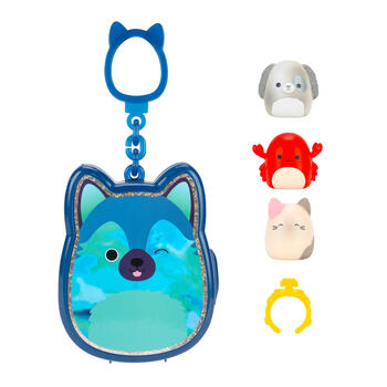 SQUISHMALLOWS CLIP-A-LONGS брелок-сюрприз с фигурками, 2,5 cm (SQAL0081)