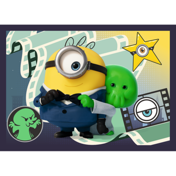 TREFL MINIONS Комплект пазлов 4в1 Миньоны (34698T)