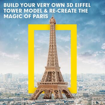 CUBICFUN 3D пазл NatGeo Эйфелева башня (DS0998H)