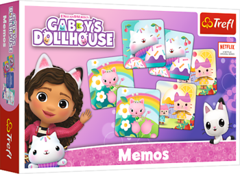 TREFL GABBY´S DOLLHOUSE Мемо Gabby´s Dollhouse (02489T)