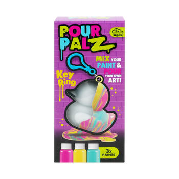 Pour Palz DIY Мини-раскрашиваемый утёнок с брелоком (GSG26262)