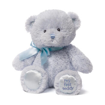 GUND Мой первый Mедвежонок, синий, 45см (6048628)