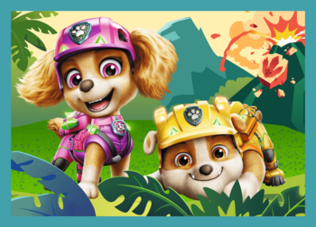TREFL PAW PATROL Комплект пазлов 4в1 Paw Patrol (34687T)