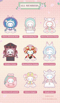 LUCKY EMMA Фигурка-сюрприз - Secret Forest Cherry Blossom Party (81447LE)
