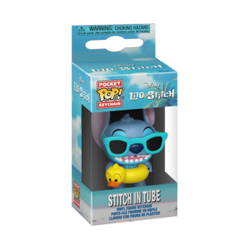 FUNKO POP! Брелок: Disney: Lilo & Stitch - Stitch in Tube​ (90674F)