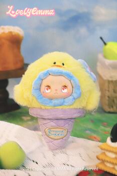 LOVELY EMMA Мягкий брелок-сюрприз - Scoop Ice Cream Series (11128LE)