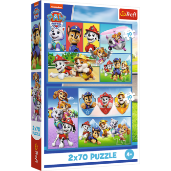 TREFL PAW PATROL Набор пазлов, 2x70 шт. (34441T)