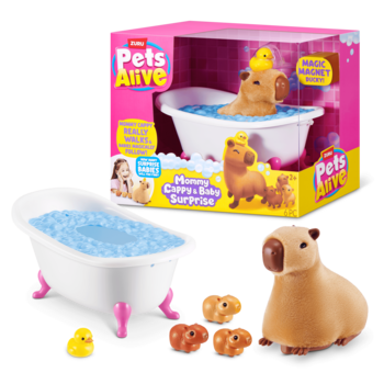 PETS ALIVE Rotaļu komplekts Mama Cappy & Baby Surprise (9574Z)