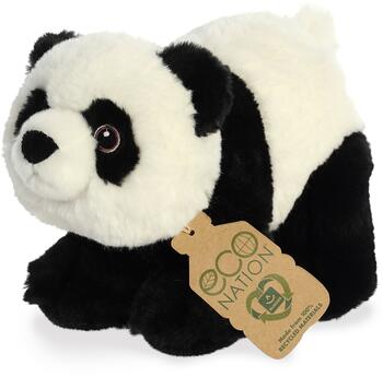AURORA Eco Nation Plīša rotaļlieta Panda, 15 cm (200039J)