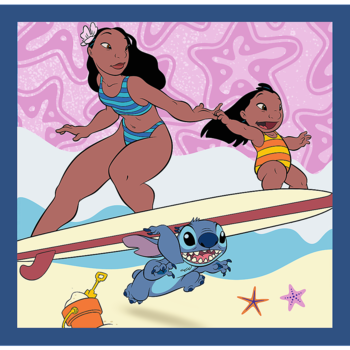 TREFL DISNEY STITCH Комплект пазлов 3в1 (34896T)