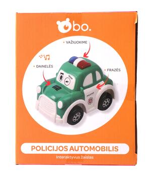 bo. Interactive police car (Lithuanian language) (8018LT)