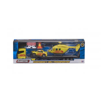 TEAMSTERZ Игровой комплект с металлическим вертолётом и машинками, 26 см (1373618.18)