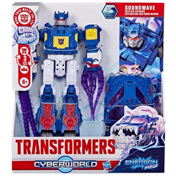 TRANSFORMERS Cyberverse Фигурка Саундвейв глубоководный исследователь 22,5 см (G1964)
