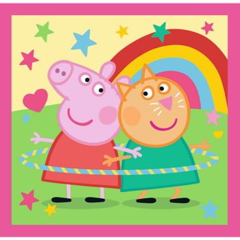 TREFL PEPPA PIG Комплект пазлов 3в1 Свинка Пеппа (34873T)
