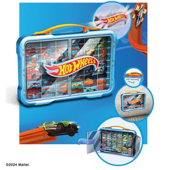 KLEIN HOT WHEELS Коллекционная витрина с подсветкой (24084)