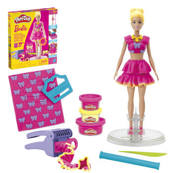 PLAY-DOH BARBIE игровой набор Барби Оборки и бантики (G1361)