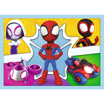 TREFL SPIDER-MAN Комплект пазлов Человек-паук (4 in 1) Спайди (34611T)