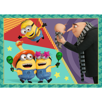 TREFL MINIONS Комплект пазлов 4в1 Миньоны (34648T)