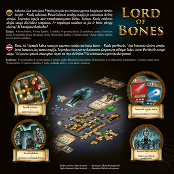 TREFL Galda spēle Lord of Bones (latviešu un lietuviešu valodās) (02500T)