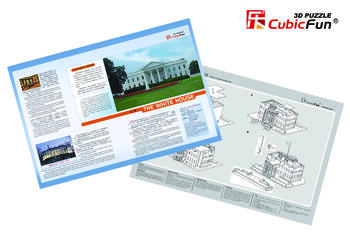 CUBICFUN 3D пазл Белый дом, США (C060H)