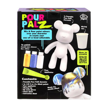 Pour Palz DIY krāsojamais lācis – Zilas mirdzums (GSG25022)