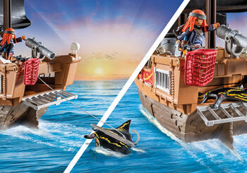 PLAYMOBIL PIRATES Large Pirate Ship 71530 (71530P)