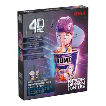 K-POP DEMON HUNTERS 4D PUZZLE Пазл Кей-поп-охотницы на демонов - Рамен-чашка Руми (6077588)