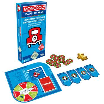 MONOPOLY Board game Free Parking Jackpot expansion (In Lithuanian lang.) (G0718LIT)
