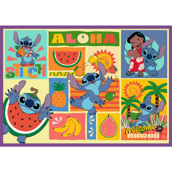 TREFL DISNEY STITCH Комплект пазлов, 4x250 шт. (13311T)