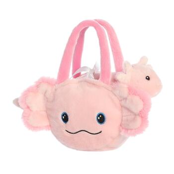 AURORA Fancy Pals мягкая игрушка аксолотль в сумке, 20 см (220897F)