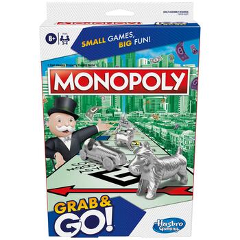MONOPOLY Дорожная версия Grab&Go (F8256BAL)