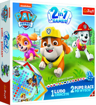 TREFL PAW PATROL 2 in 1 Galda spēle (01896T)