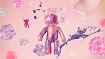 Pour Palz DIY Fillz наполняемый медвежонок «Звёздная пыль» (FCG00030C)