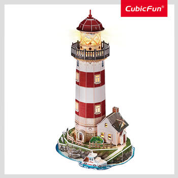 CUBICFUN 3D пазл «Маяк с LED-подсветкой» (L540H)