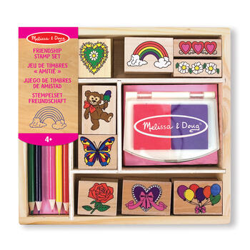MELISSA & DOUG  Zīmogu komplekts Draudzība (6074861)