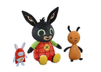 BING & FRIENDS интерактивные мягкие игрушки Bing, Flop и Hoppity (BG2410)