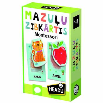 HEADU Montessori zibkartītes mazuļiem (latviešu val.) (LV52996)
