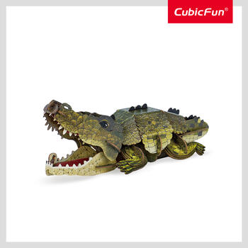 CUBICFUN NATIONAL GEOGRAPHIC 3D пазл «Крокодил» (DS1182H)