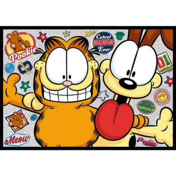 TREFL GARFIELD Комплект пазлов Гарфилд, 4x250 шт. (13344T)